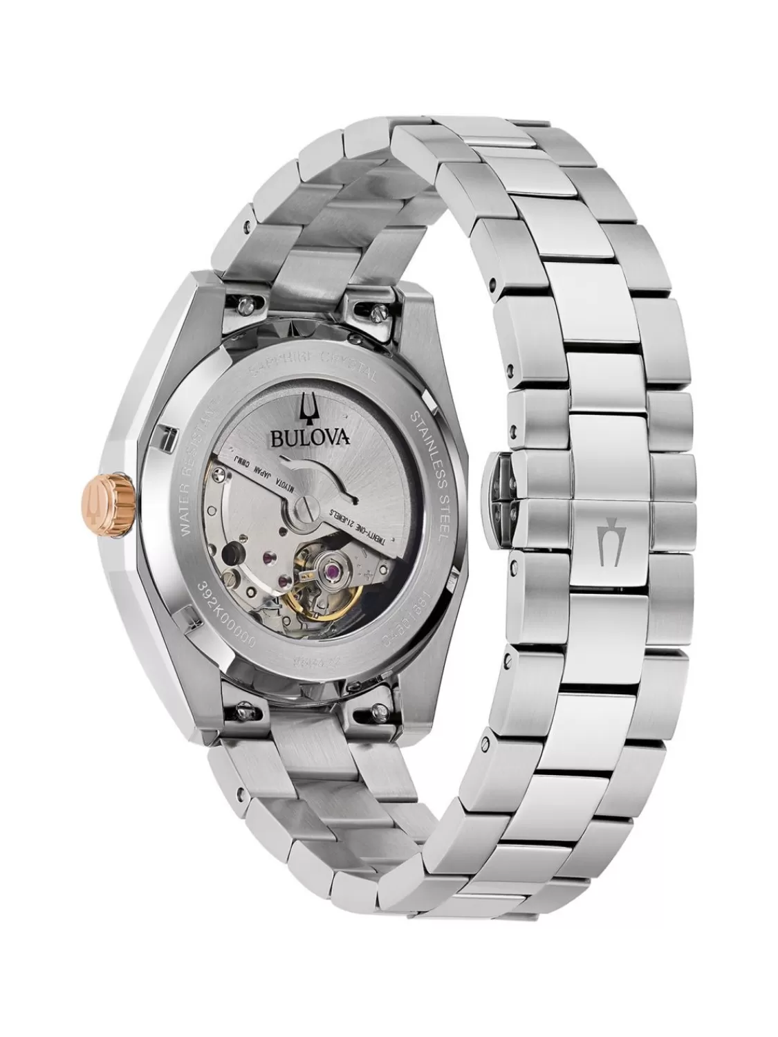Bulova Herren-Automatikuhr Surveyor Bicolor/Weinrot | Herrenuhren