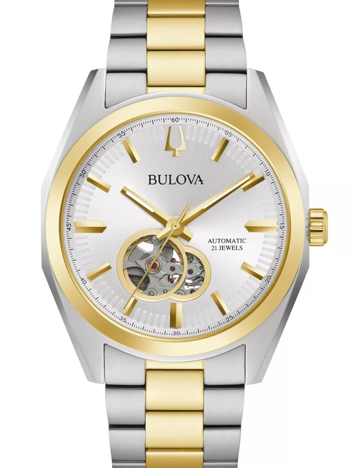 Bulova Herrenuhr Automatik Surveyor Bicolor | Herrenuhren