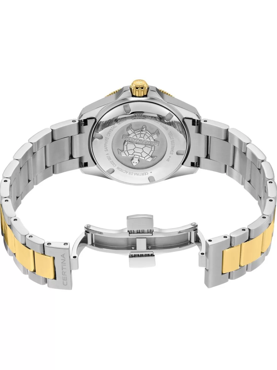 Certina Damenuhr Automatik Ds Action Bicolor 30 Bar | Damenuhren