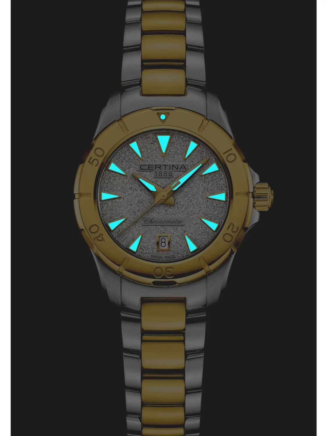 Certina Damenuhr Chronometer Ds Action Bicolor | Damenuhren