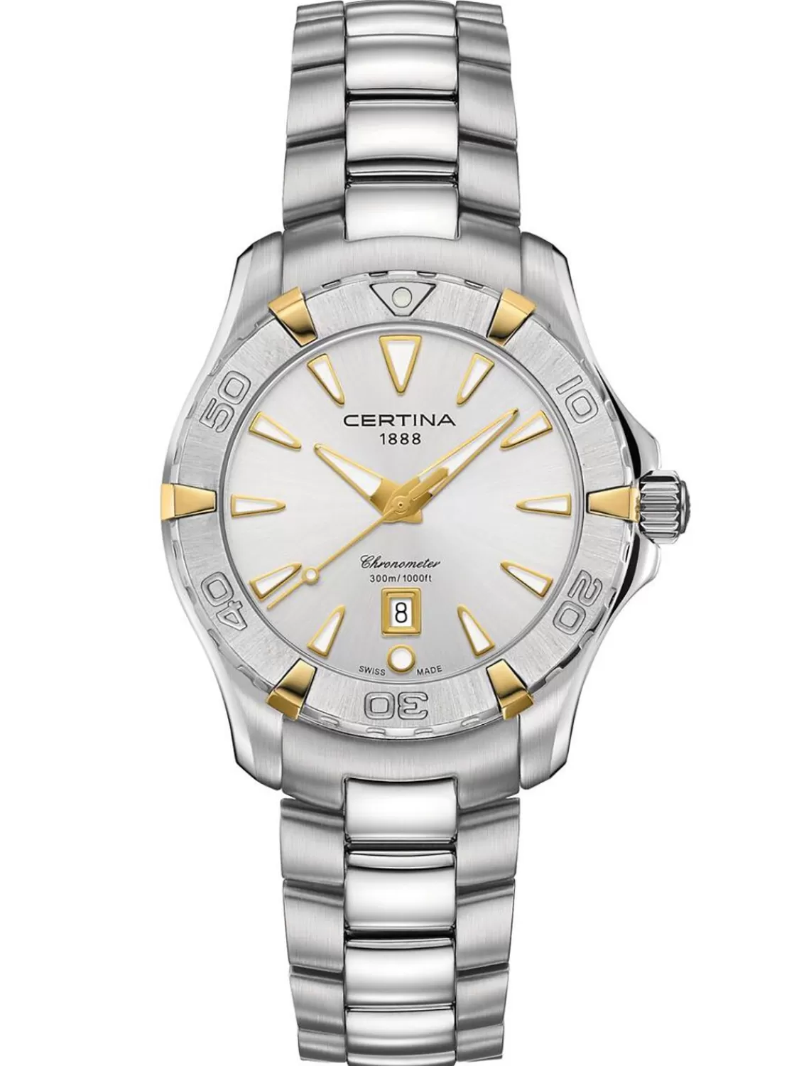 Certina Damenuhr Ds Action Bicolor | Damenuhren