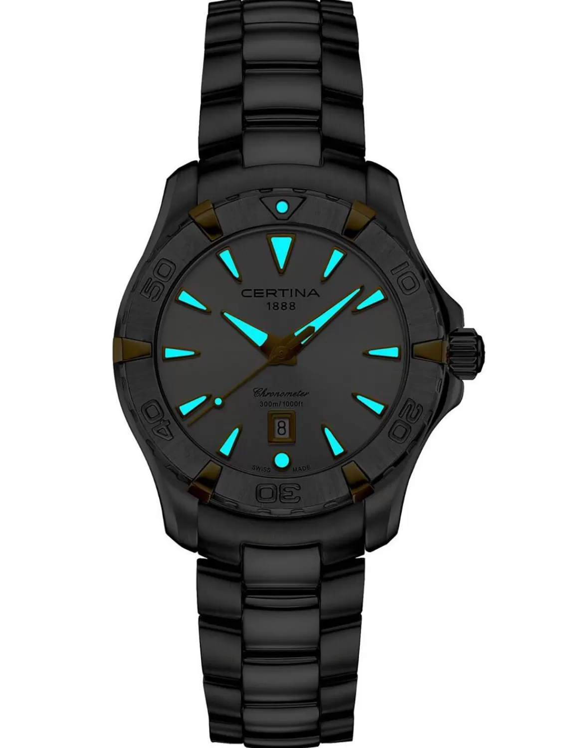 Certina Damenuhr Ds Action Bicolor | Damenuhren
