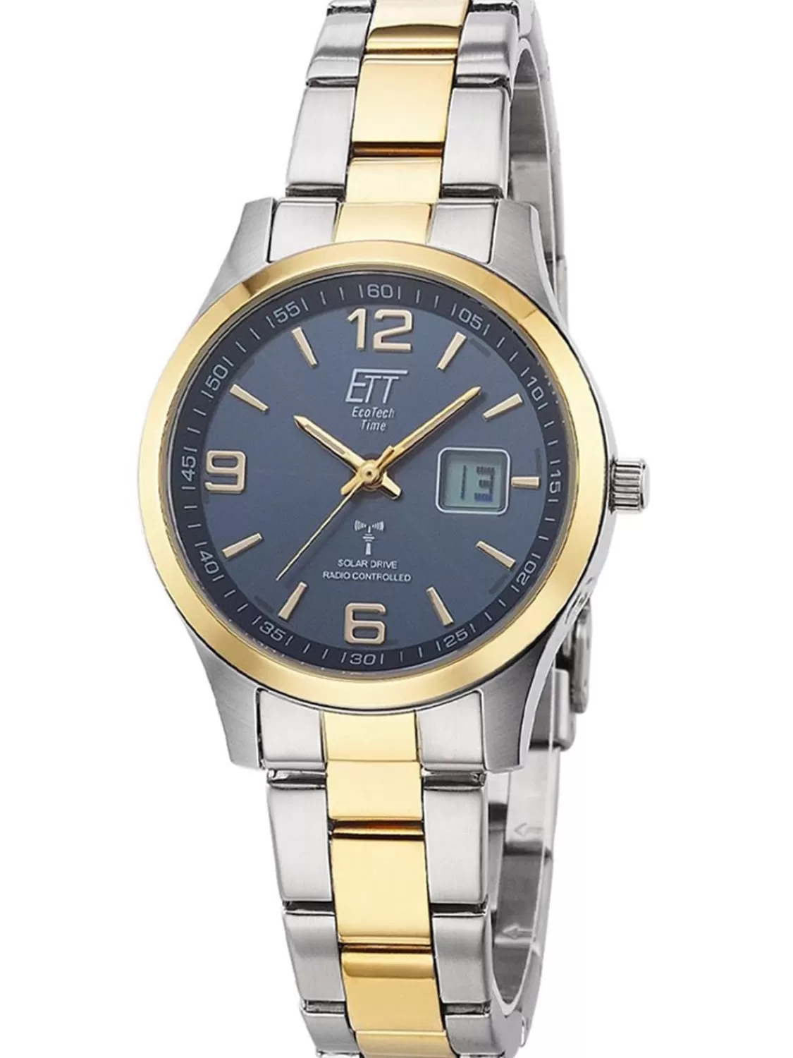 ETT Eco Tech Time Damenuhr Funk Solar Drive Gobi Bicolor | Damenuhren
