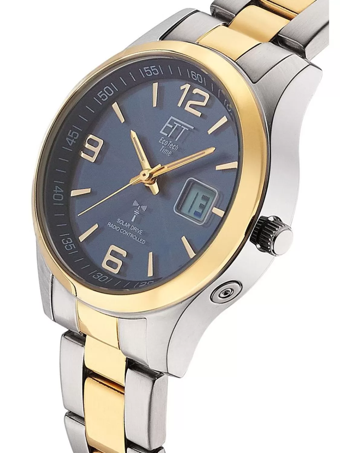 ETT Eco Tech Time Damenuhr Funk Solar Drive Gobi Bicolor | Damenuhren