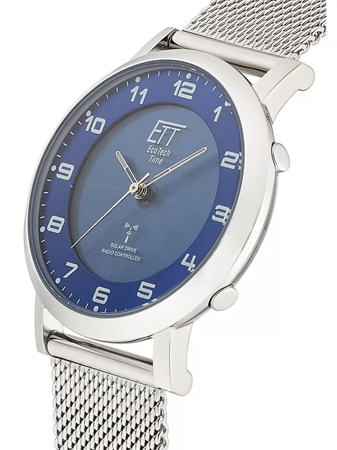 ETT Eco Tech Time Funk-Solar Damenuhr Atacama Edelstahl Mit 2 Bandern | Damenuhren