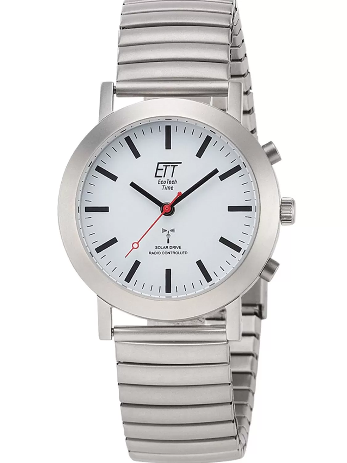 ETT Eco Tech Time Funk-Solar Damenuhr Station Watch Mit Zugband | Damenuhren