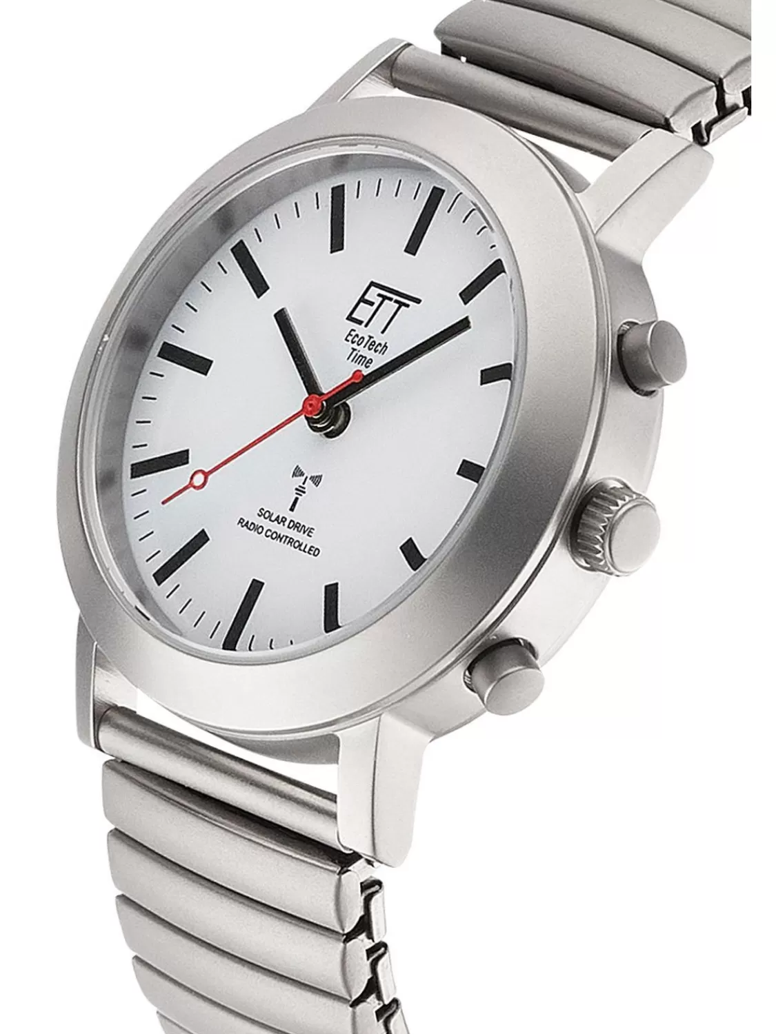ETT Eco Tech Time Funk-Solar Damenuhr Station Watch Mit Zugband | Damenuhren