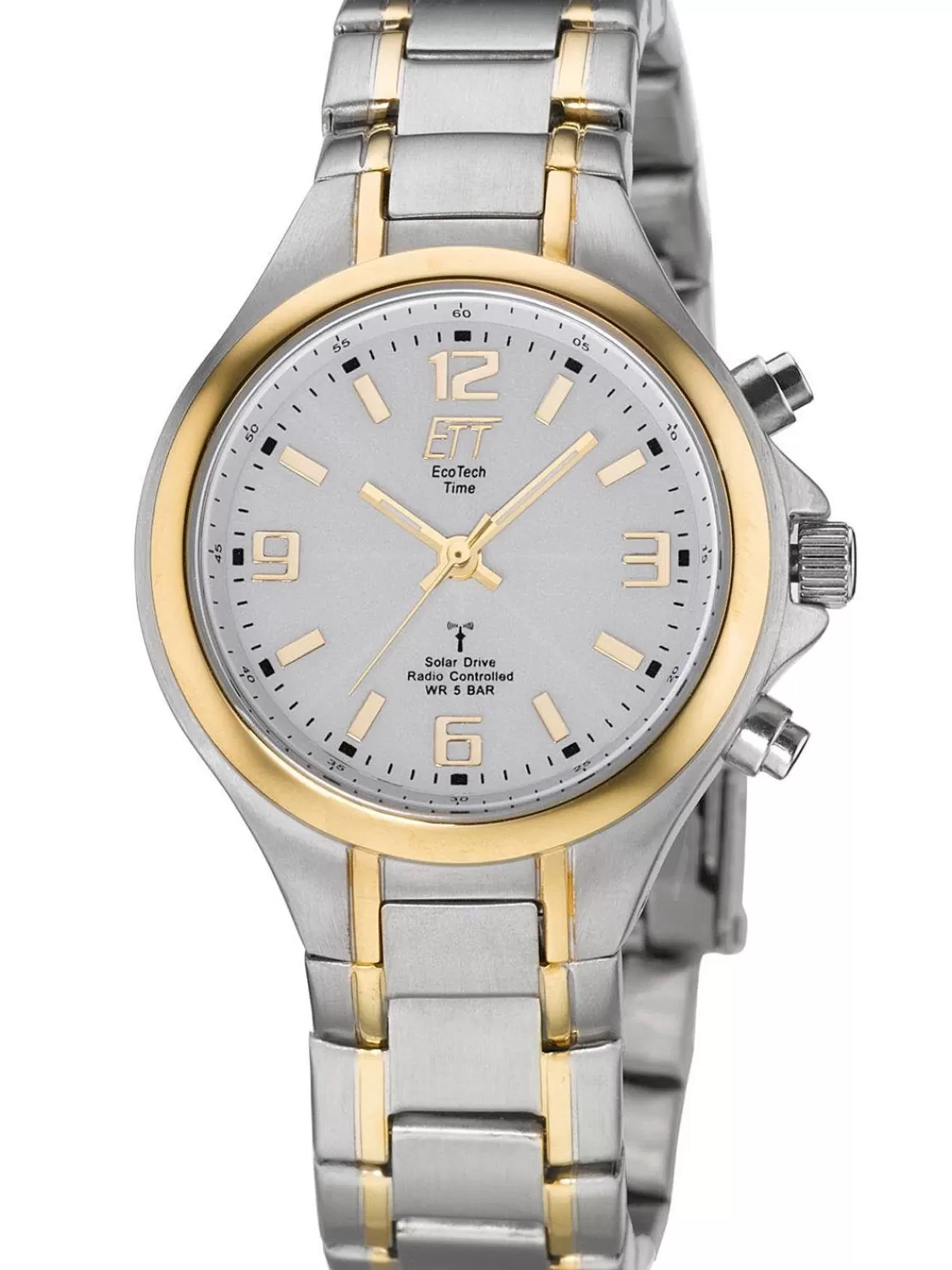 ETT Eco Tech Time Funk-Solaruhr Fur Damen Basic Bicolor | Damenuhren