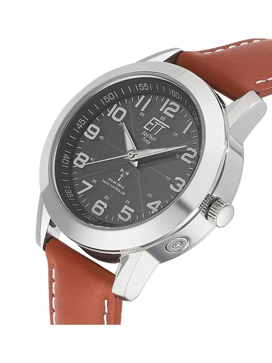 ETT Eco Tech Time Funk-Solaruhr Fur Damen Gobi 2 Braun/Schwarz | Damenuhren