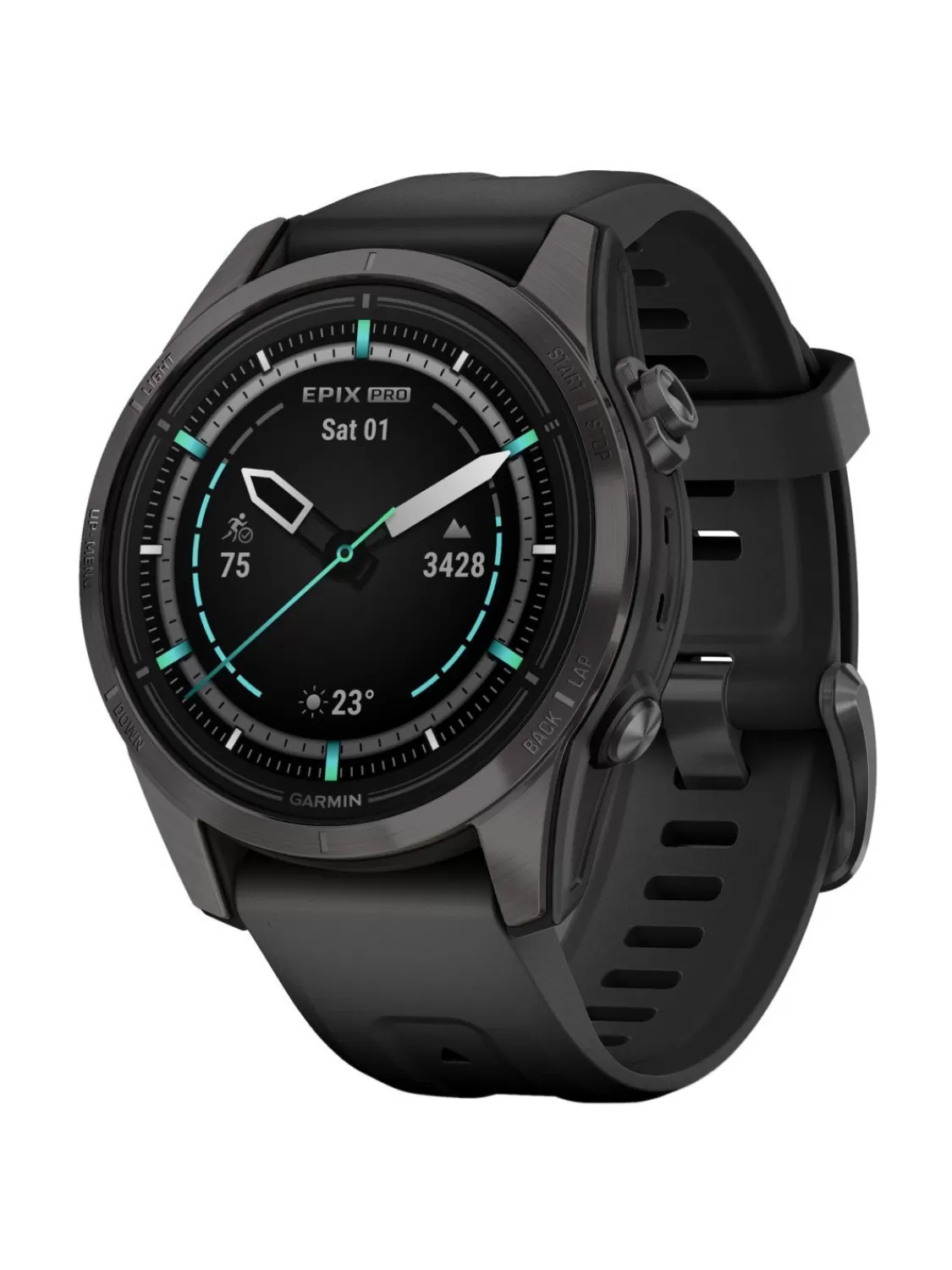 Garmin Epix Pro Saphir Smartwatch Carbongrau Titan Dlc 42 Mm | Damenuhren