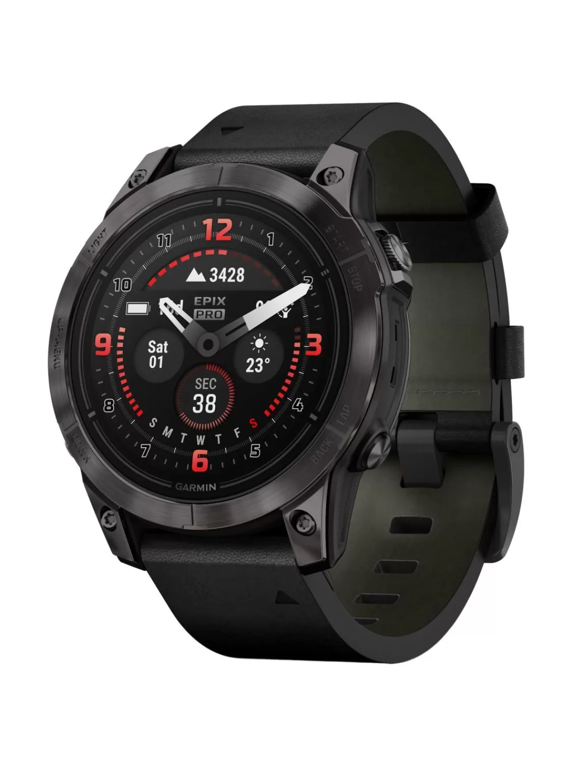 Garmin Epix Pro Saphir Smartwatch Carbongrau Titan Dlc 47 Mm | Herrenuhren