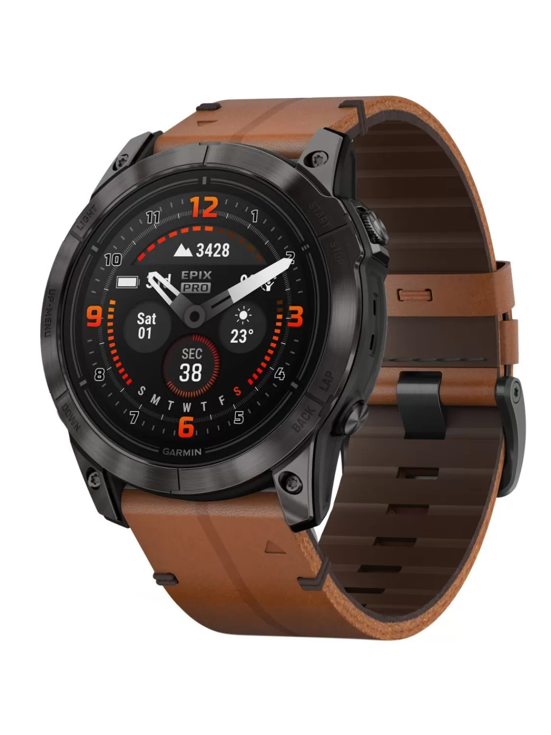 Garmin Epix Pro Saphir Smartwatch Carbongrau Titan Dlc 51 Mm | Herrenuhren