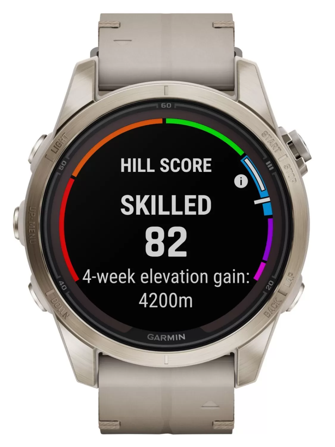Garmin Fenix 7S Pro Saphir Solar Smartwatch Beige/Gold 2 Bander | Damenuhren