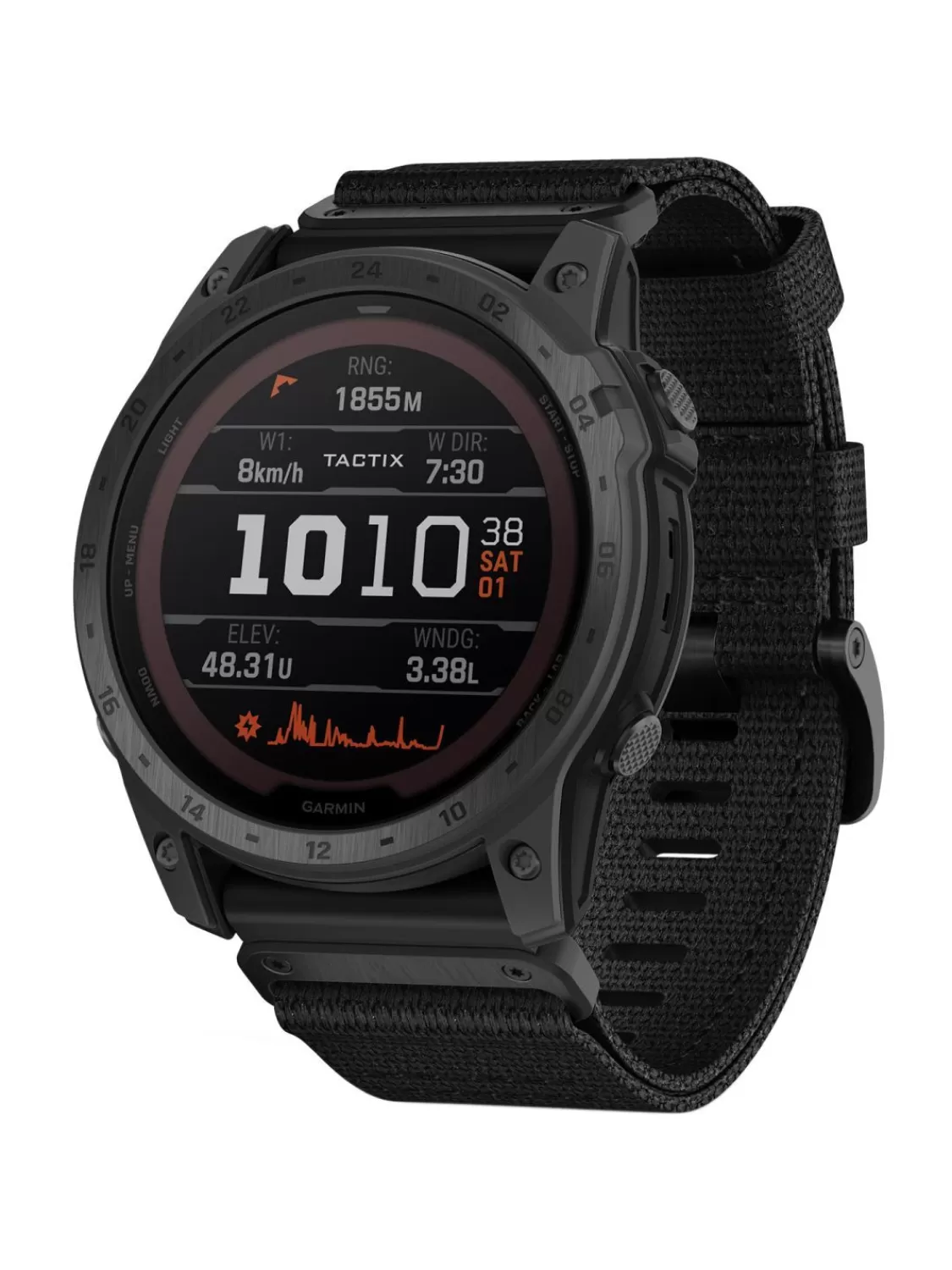 Garmin Tactix 7 Pro Solar Ballistic Einsatzuhr Titan Schwarz | Herrenuhren