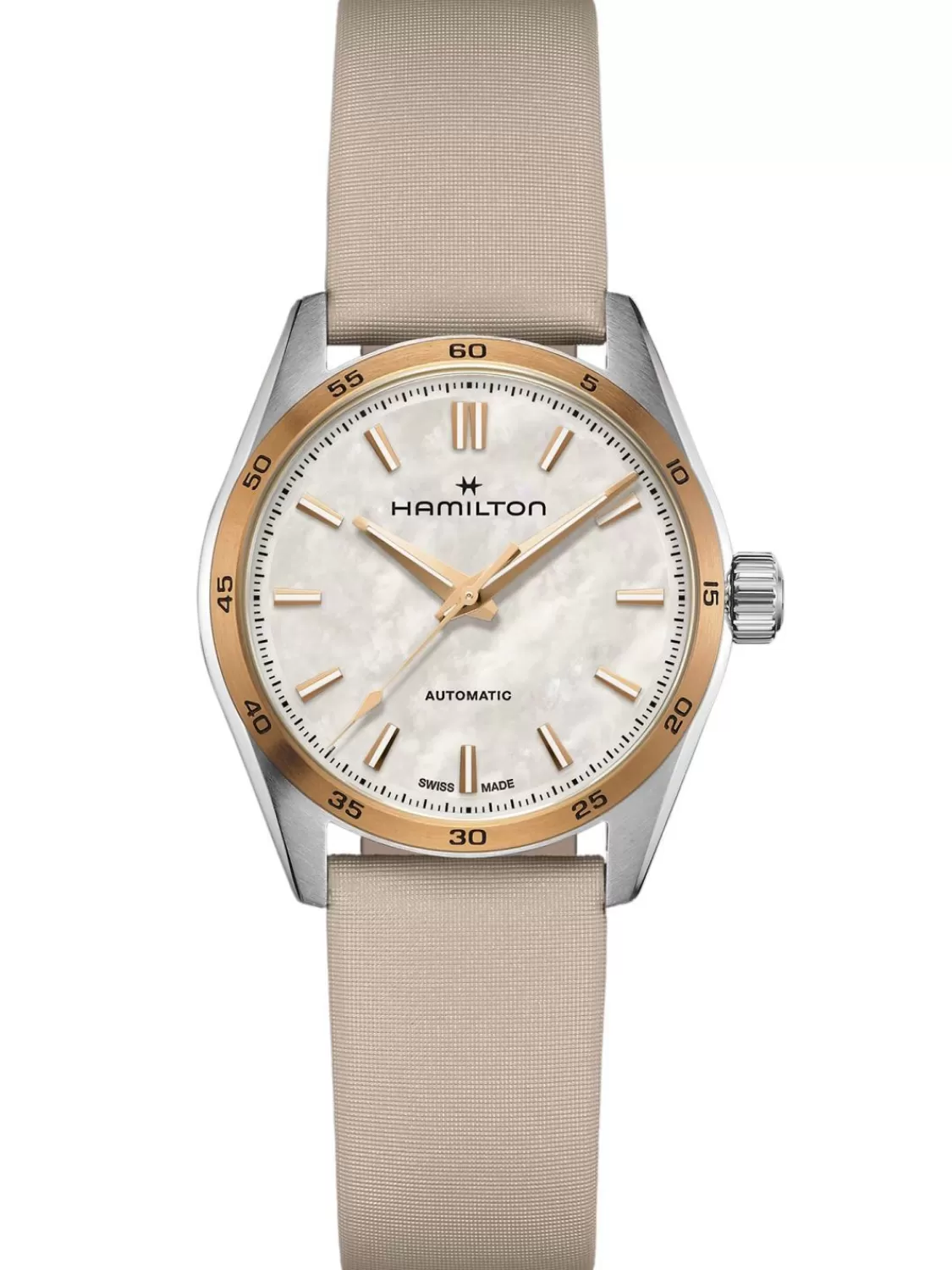 Hamilton Damenuhr Automatik Jazzmaster Performer Bicolor | Damenuhren