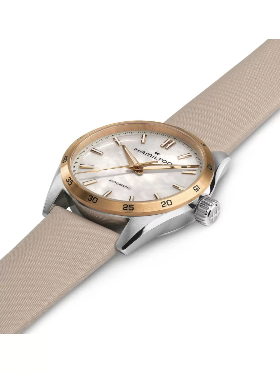 Hamilton Damenuhr Automatik Jazzmaster Performer Bicolor | Damenuhren