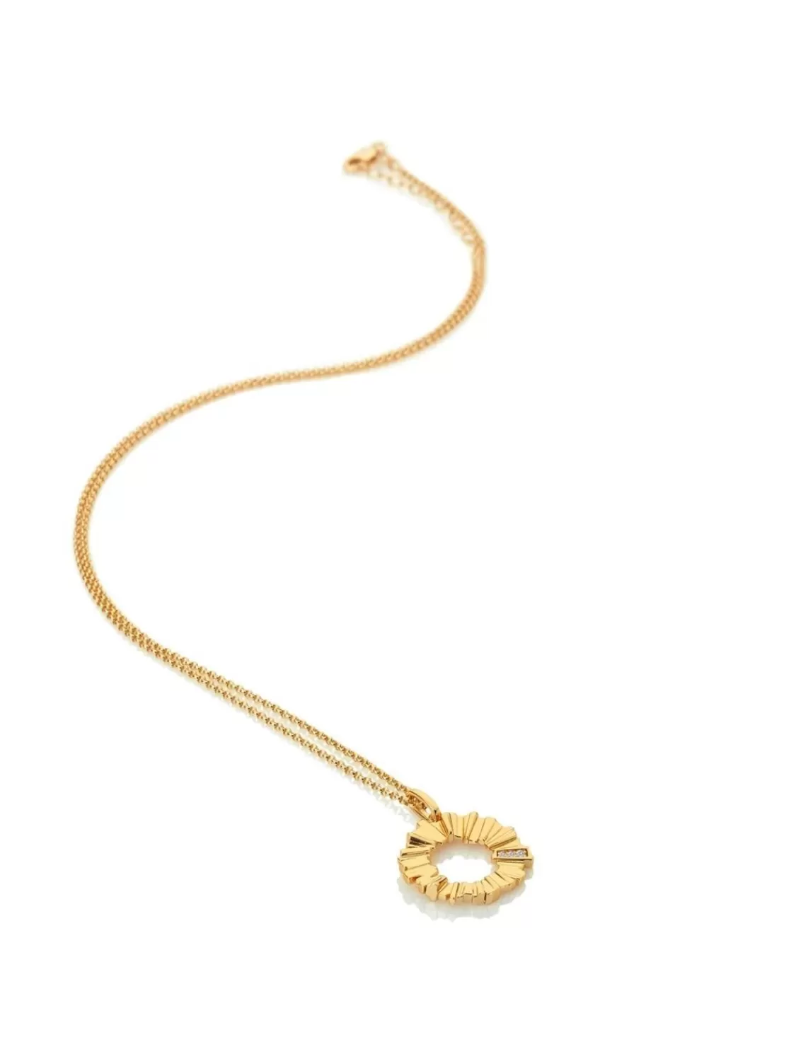 Hot Diamonds Damen-Collier Silber Vergoldet Hd X Jj Believe Small | Damenschmuck