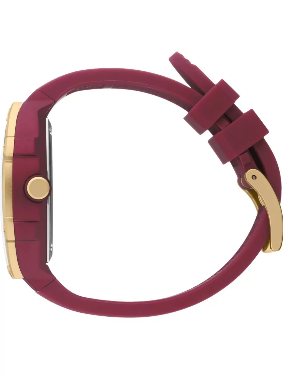 Ice-Watch Armbanduhr Multifunktion Ice Boliday S Goldfarben Burgunder | Herrenuhren
