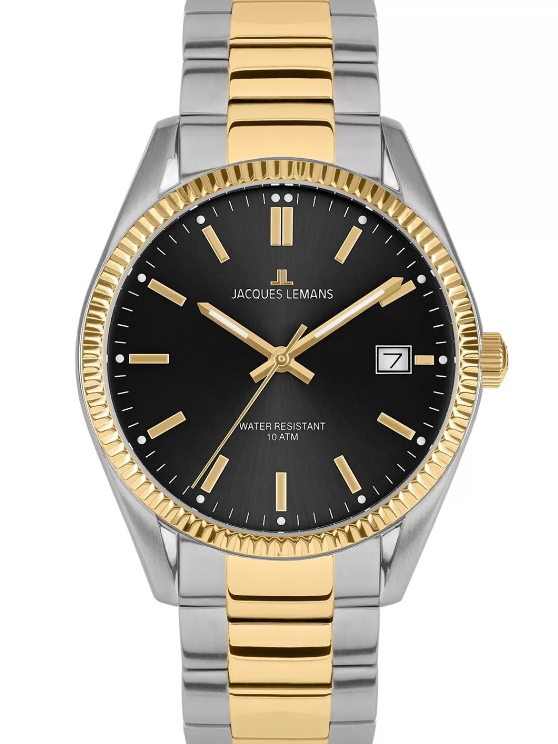 Jacques Lemans Herrenuhr Derby Bicolor/Schwarz | Herrenuhren