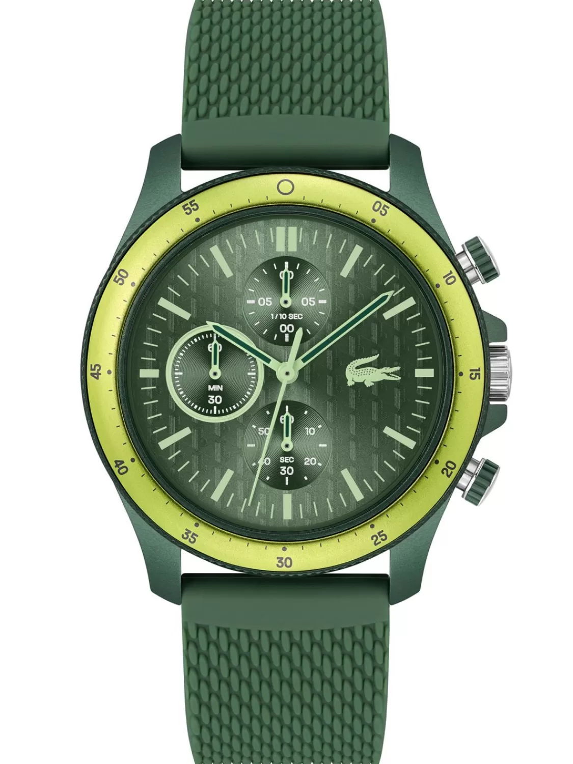 Lacoste Herrenuhr Neo Heritage Chronograph Grun | Herrenuhren