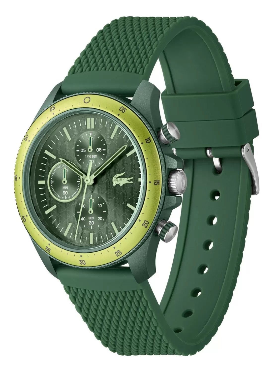 Lacoste Herrenuhr Neo Heritage Chronograph Grun | Herrenuhren