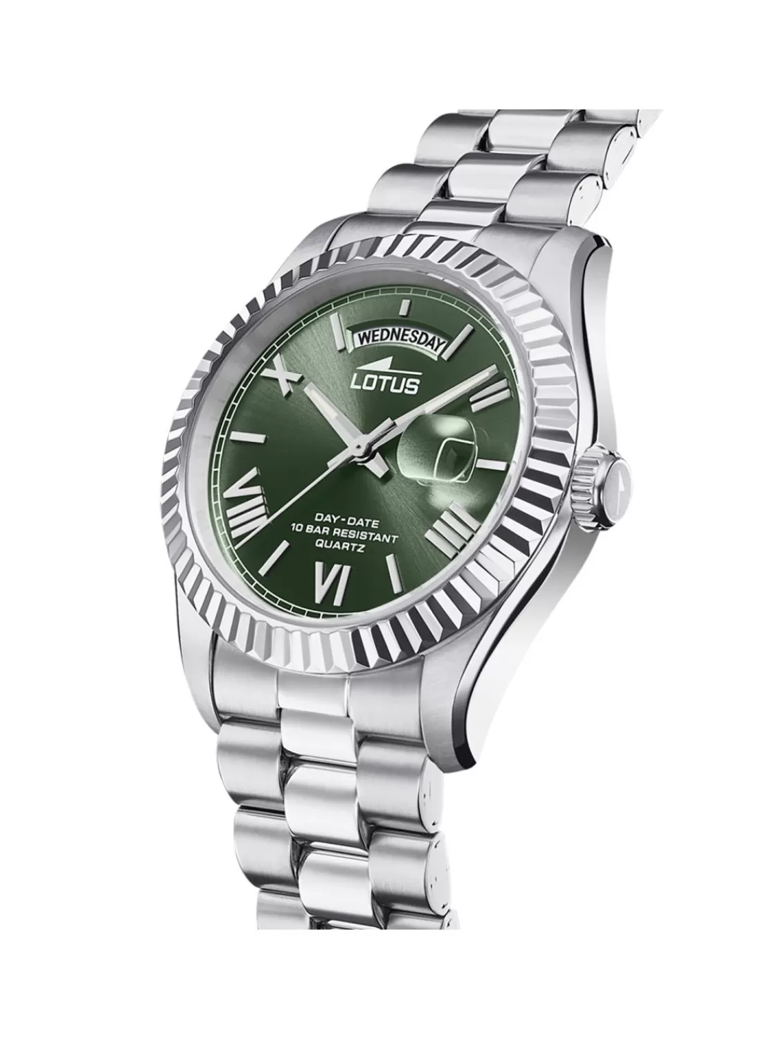Lotus Herrenuhr Freedom Grun Datum Und Wochentag | Herrenuhren