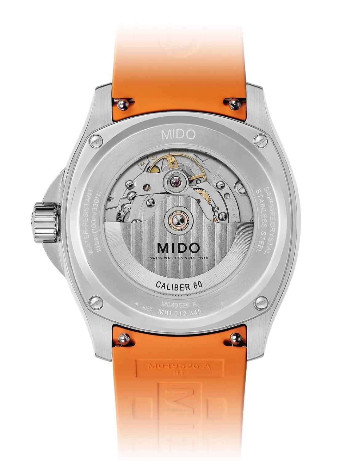 Mido Automatik Herrenuhr Multifort Tv Big Date Orange | Herrenuhren
