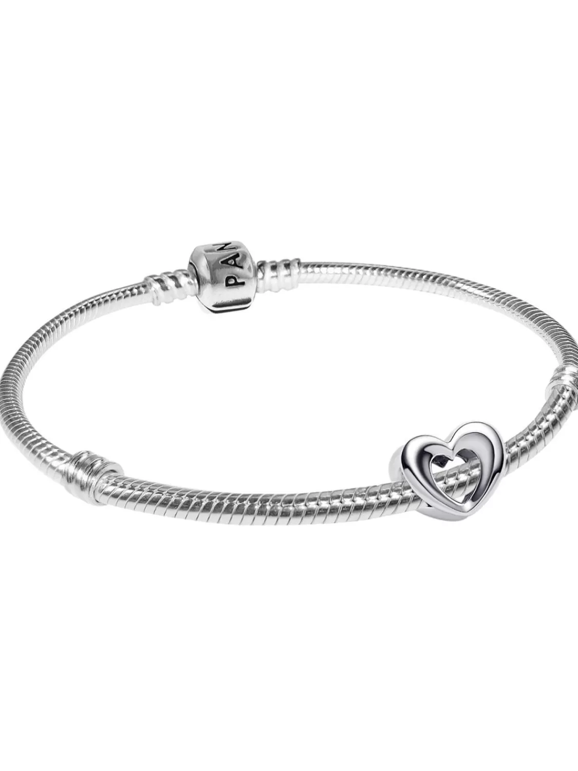 Pandora Armband Fur Damen Silber 925 Strahlendes Offenes Herz | Damenschmuck
