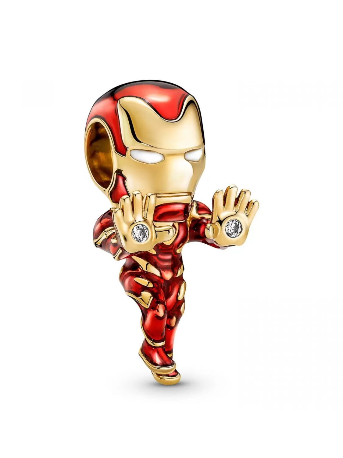 Pandora Charm The Avengers Iron Man Rosegoldfarben | Damenschmuck