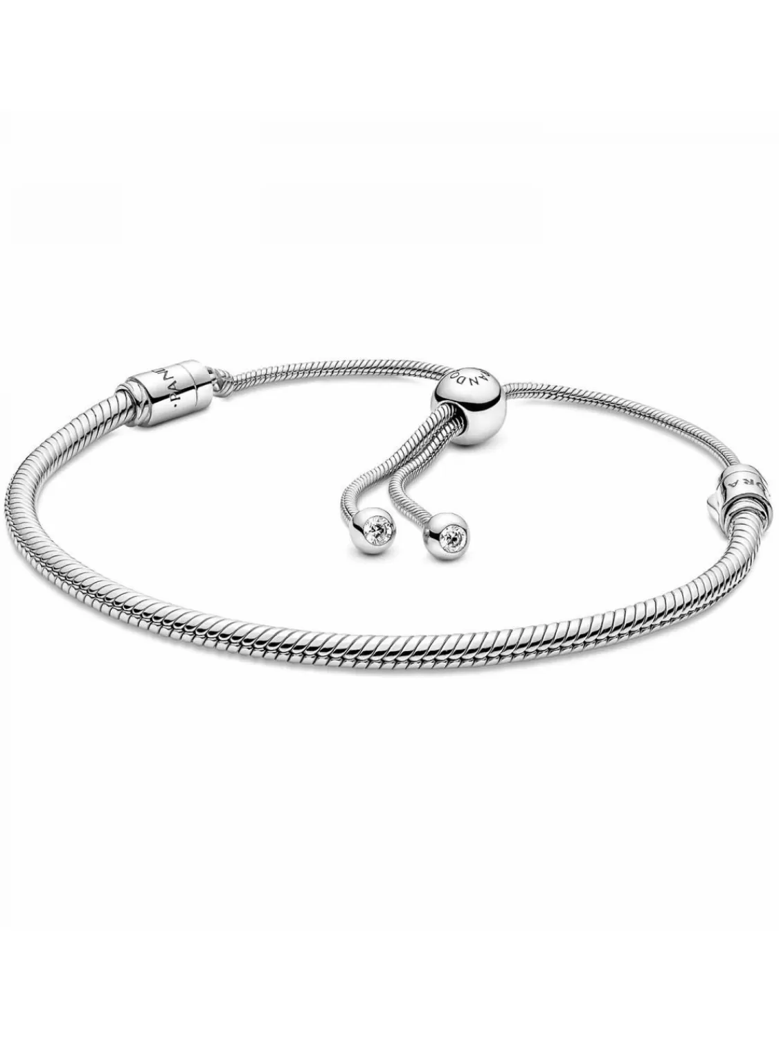 Pandora Damen-Armband Silber 925 Mit Kugelformigem Verschluss | Damenschmuck