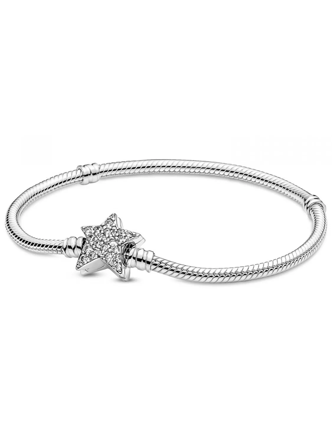 Pandora Damen-Armband Sternverschluss Silber | Damenschmuck
