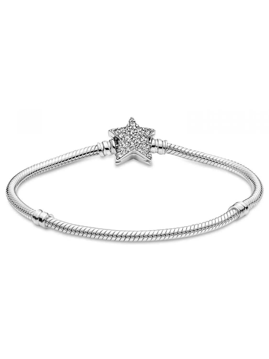 Pandora Damen-Armband Sternverschluss Silber | Damenschmuck