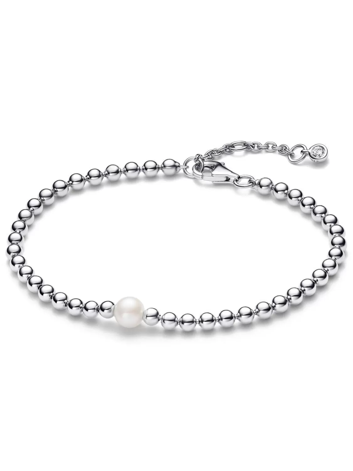 Pandora Damen-Armband Suswasser-Zuchtperle & Kugeln Silber | Damenschmuck