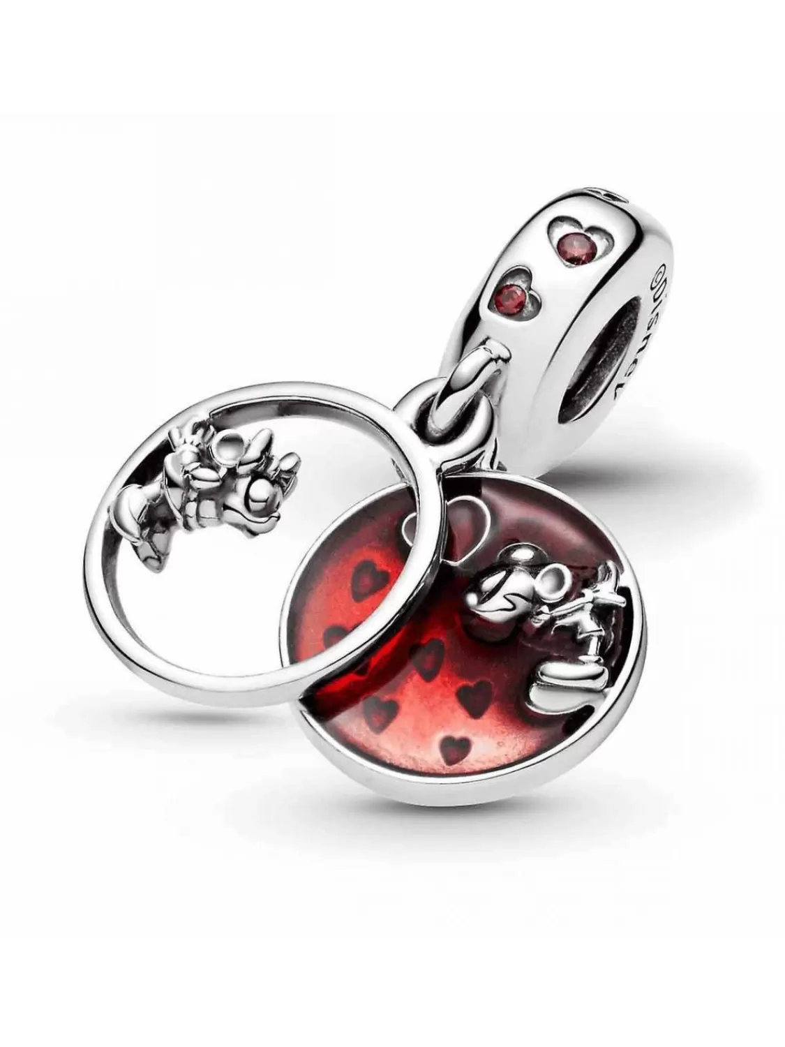 Pandora Damen-Halskette Silber 925 Micky & Minnie Maus Liebe Und Kusse | Damenschmuck