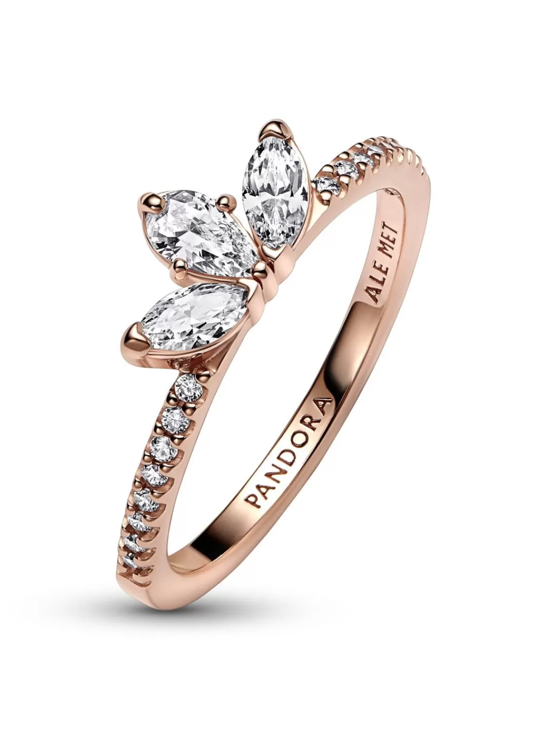 Pandora Ring Fur Damen Funkelndes Herbarium Rosegoldfarben | Damenschmuck
