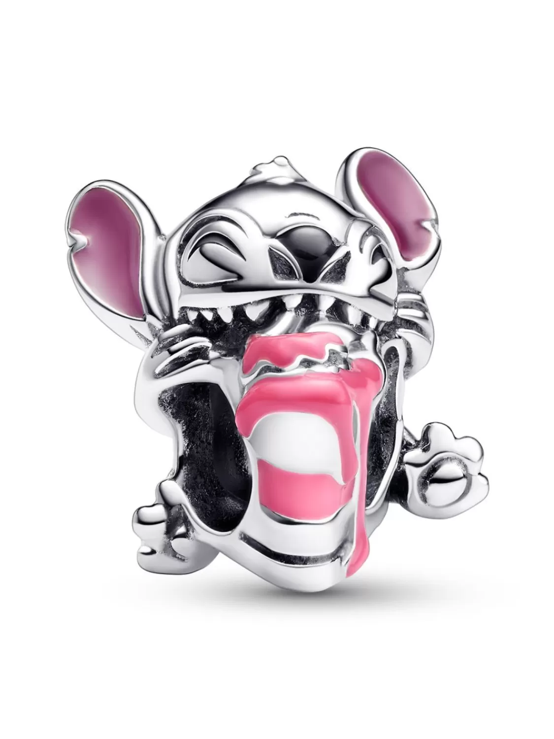 Pandora Silber Charm Disney Stitch Geburtstagskuchen | Damenschmuck