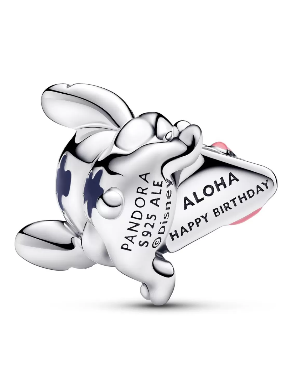 Pandora Silber Charm Disney Stitch Geburtstagskuchen | Damenschmuck