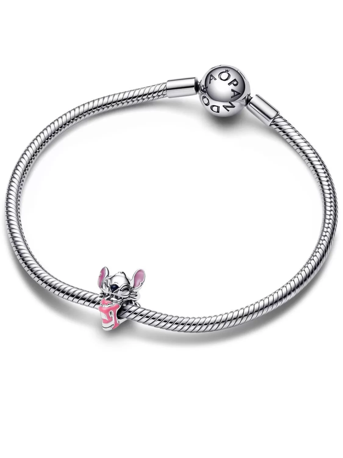 Pandora Silber Charm Disney Stitch Geburtstagskuchen | Damenschmuck
