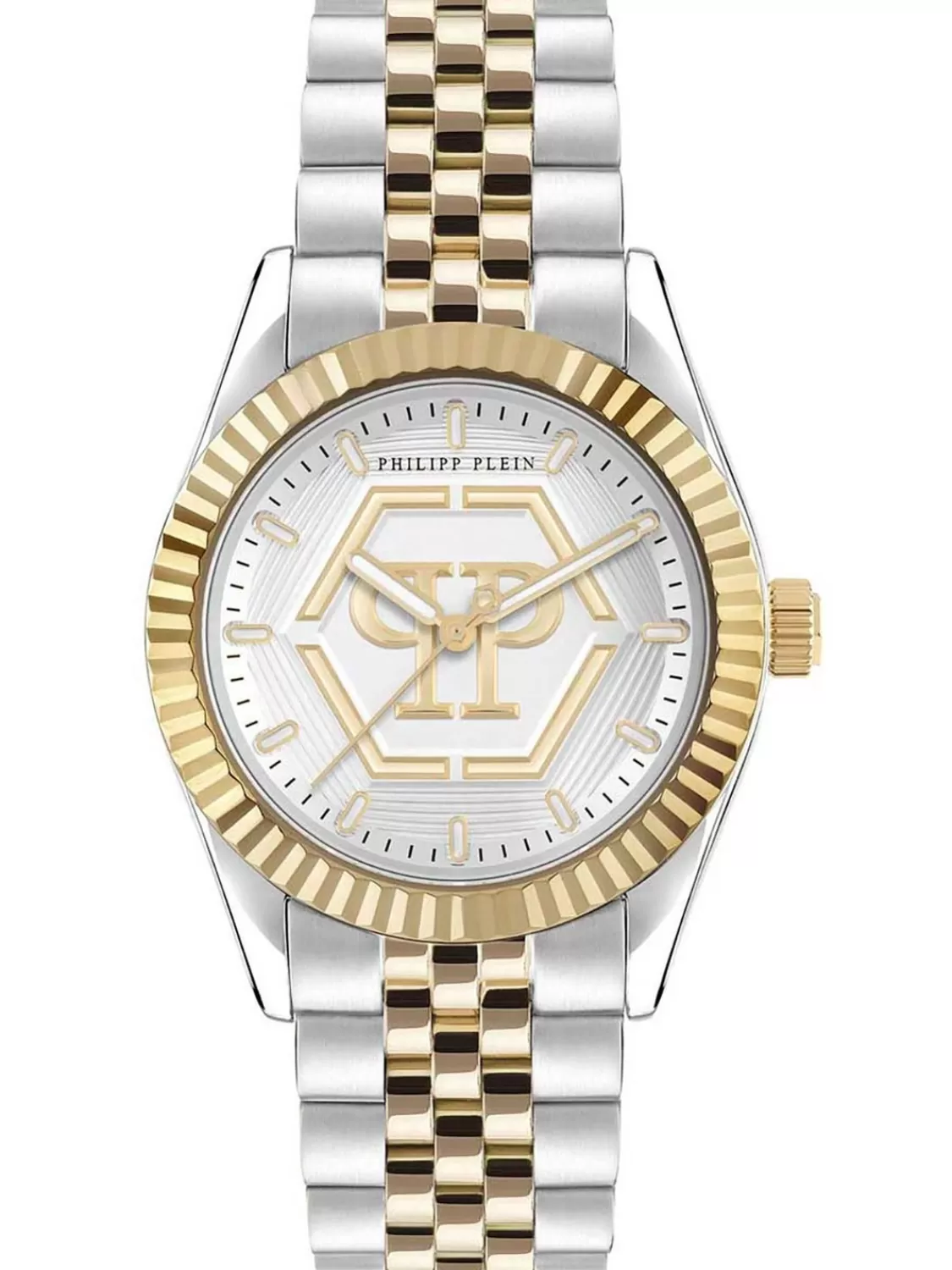 Philipp Plein Damen-Armbanduhr Date Superlative Bicolor | Damenuhren