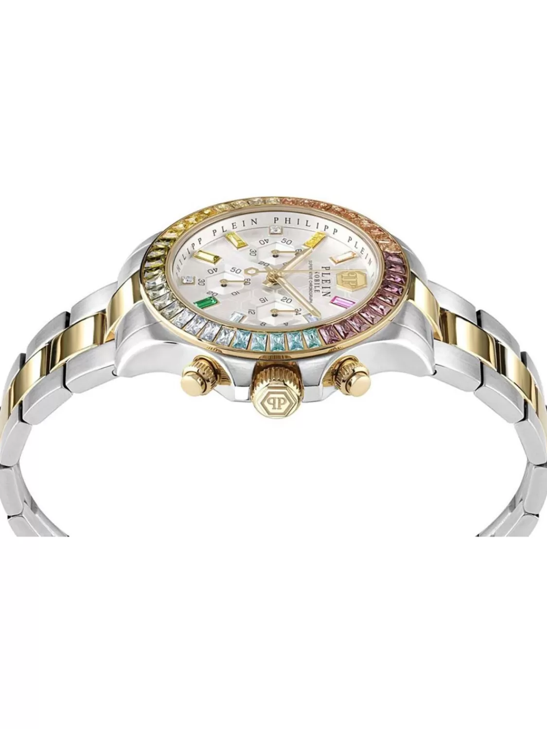 Philipp Plein Damenuhr Chronograph Nobile Lady Bicolor | Damenuhren