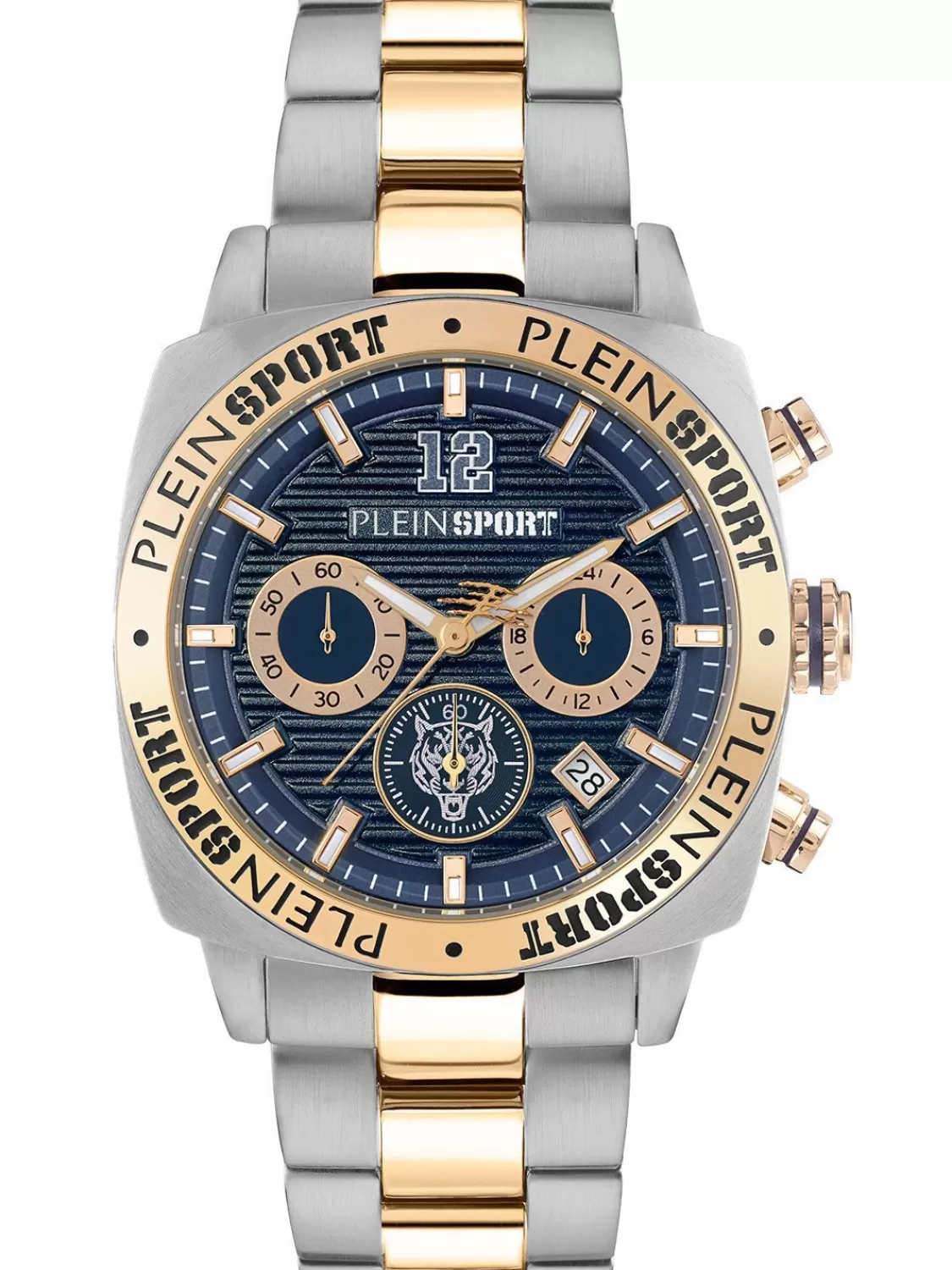 Philipp Plein Herrenuhr Chronograph Wildcat Bicolor/Blau | Herrenuhren
