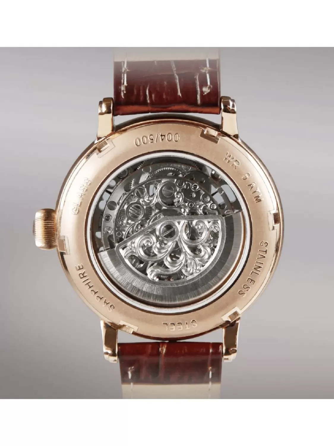 Poljot International Herrenuhr Automatik Hermitage Braun/Rosegoldfarben | Herrenuhren