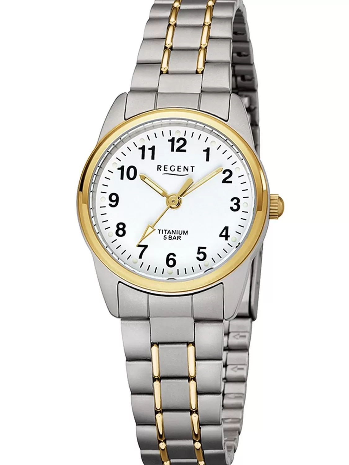 Regent Damenuhr Titan Bicolor O 26 Mm | Damenuhren