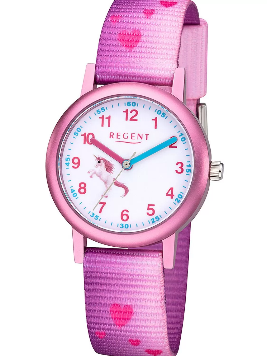 Regent Kinderuhr Fur Madchen Einhorn Pink O 30 Mm | Kinderuhren