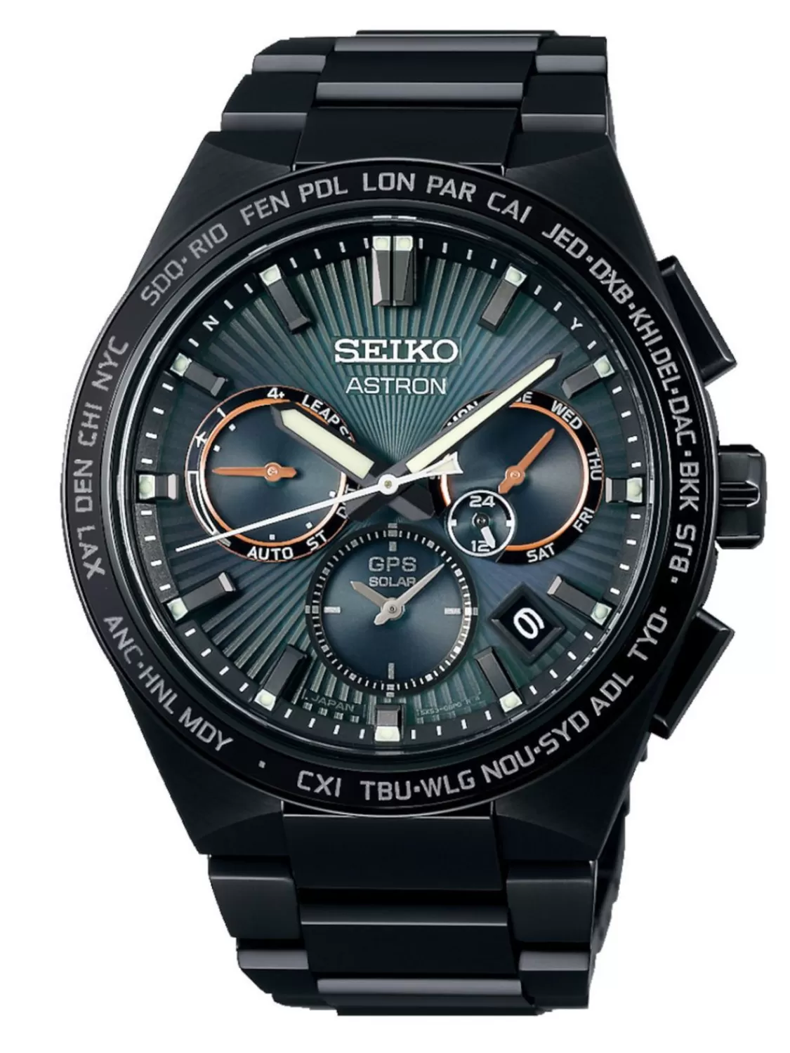 Seiko Astron Gps Solar Dual Time Herrenuhr Titan Limited Edition | Herrenuhren