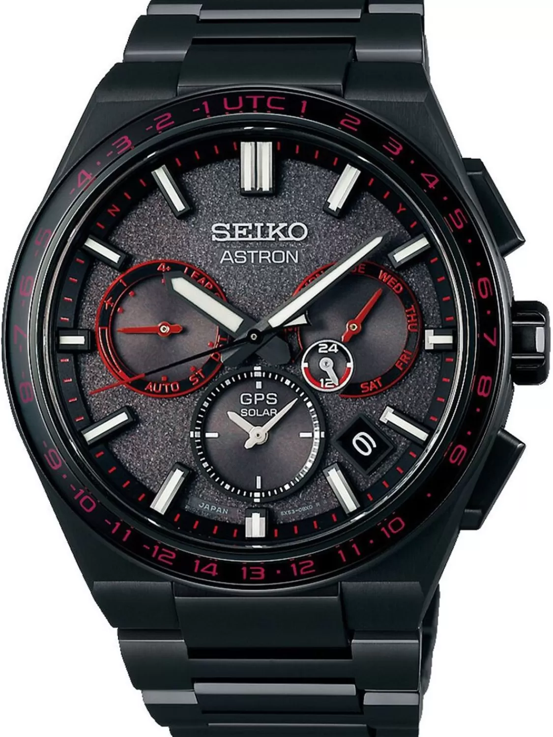 Seiko Astron Gps Solar Dual Time Herren-Uhr Titan Limited Edition | Herrenuhren
