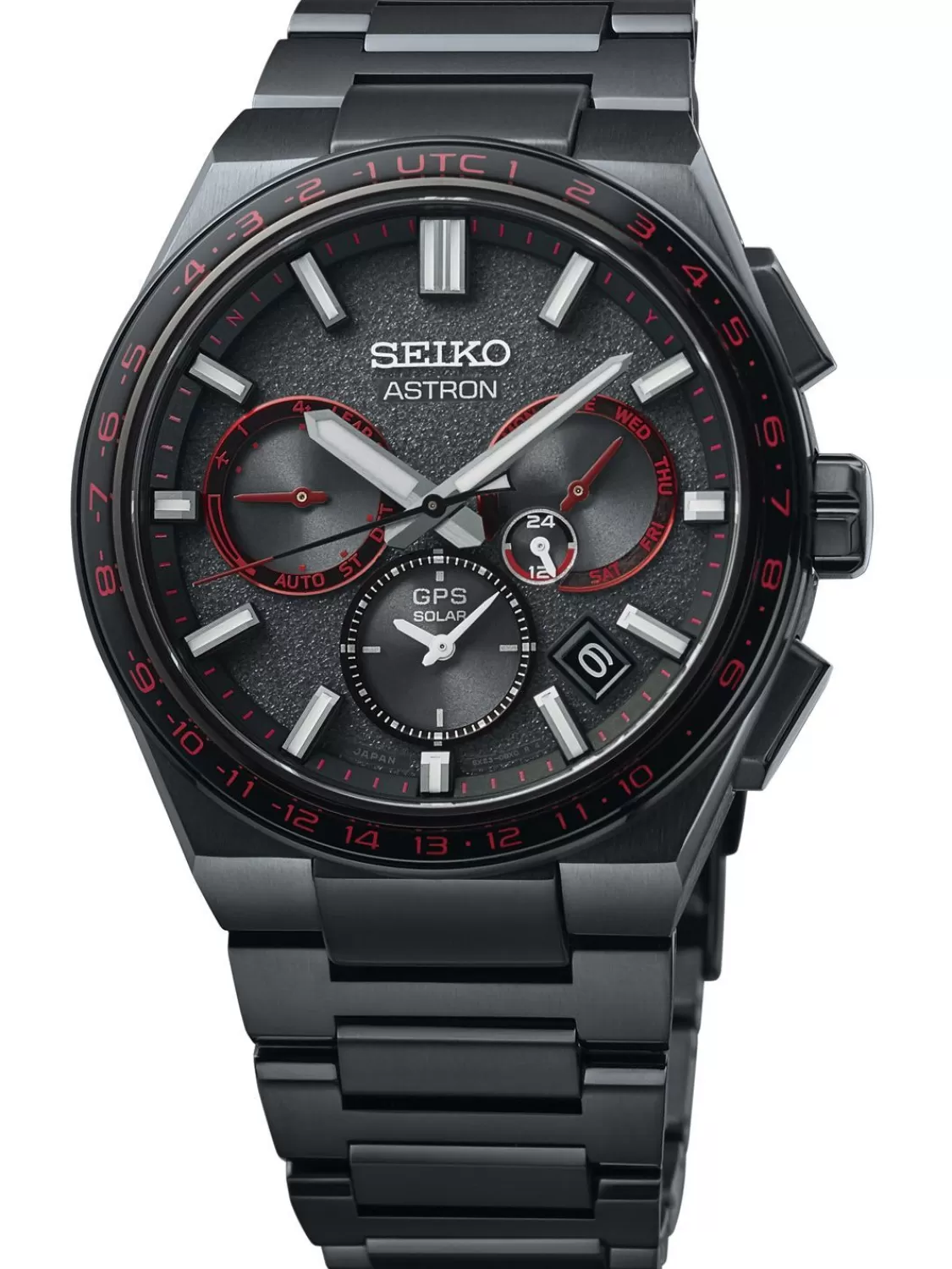 Seiko Astron Gps Solar Dual Time Herren-Uhr Titan Limited Edition | Herrenuhren