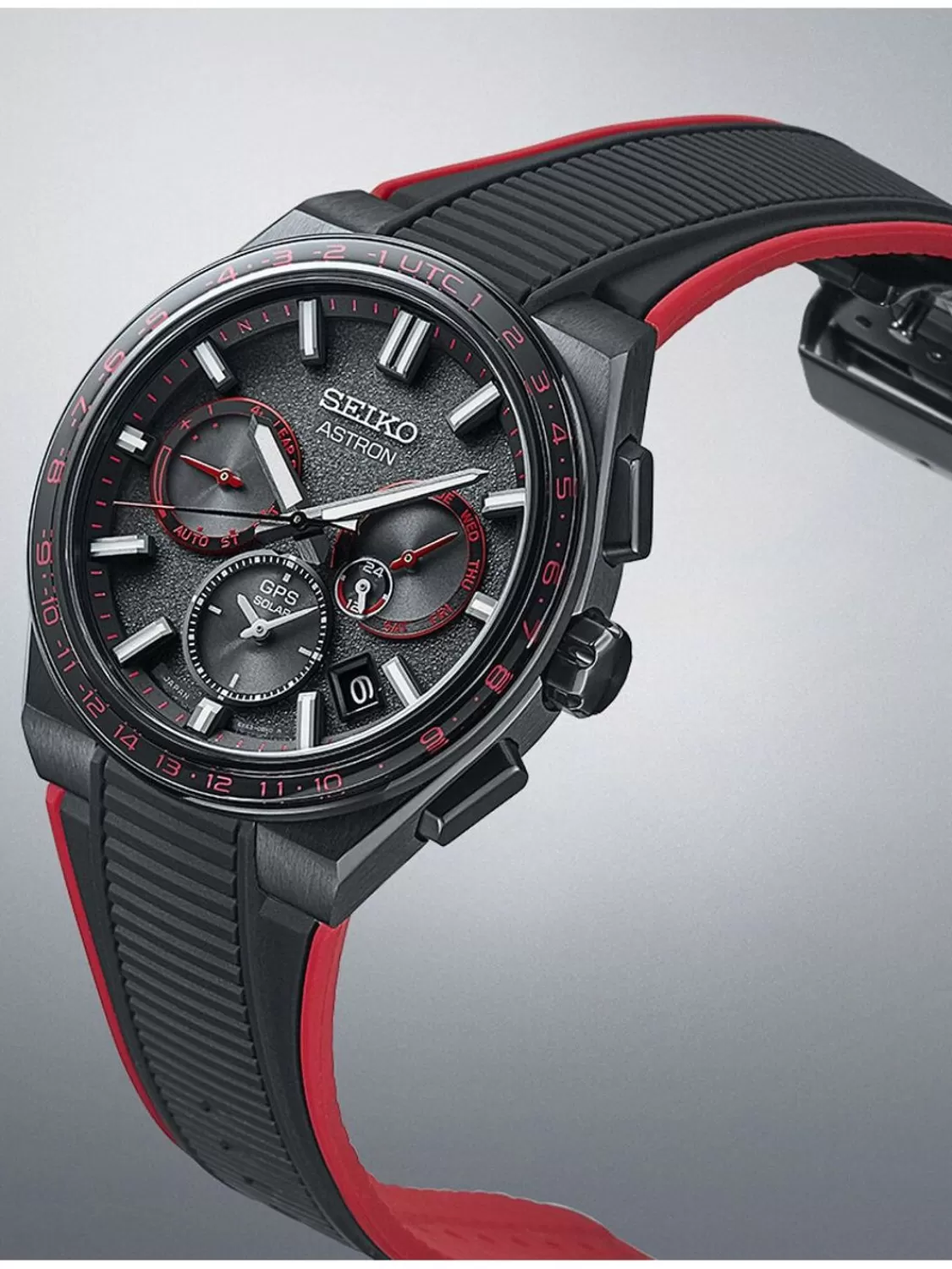 Seiko Astron Gps Solar Dual Time Herren-Uhr Titan Limited Edition | Herrenuhren