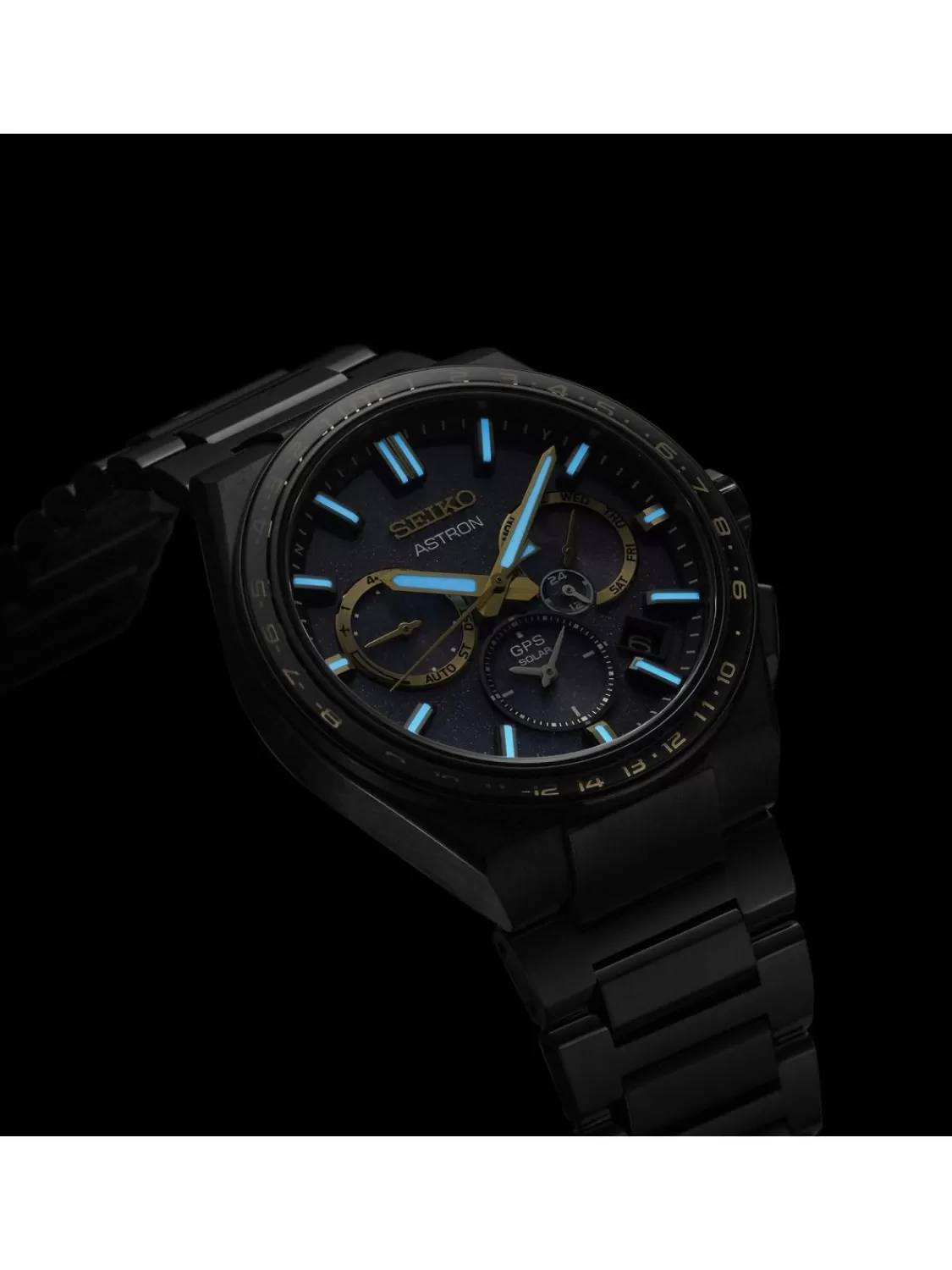 Seiko Astron Gps Solar Dual Time Herrenuhr Titan Limited Edition | Herrenuhren
