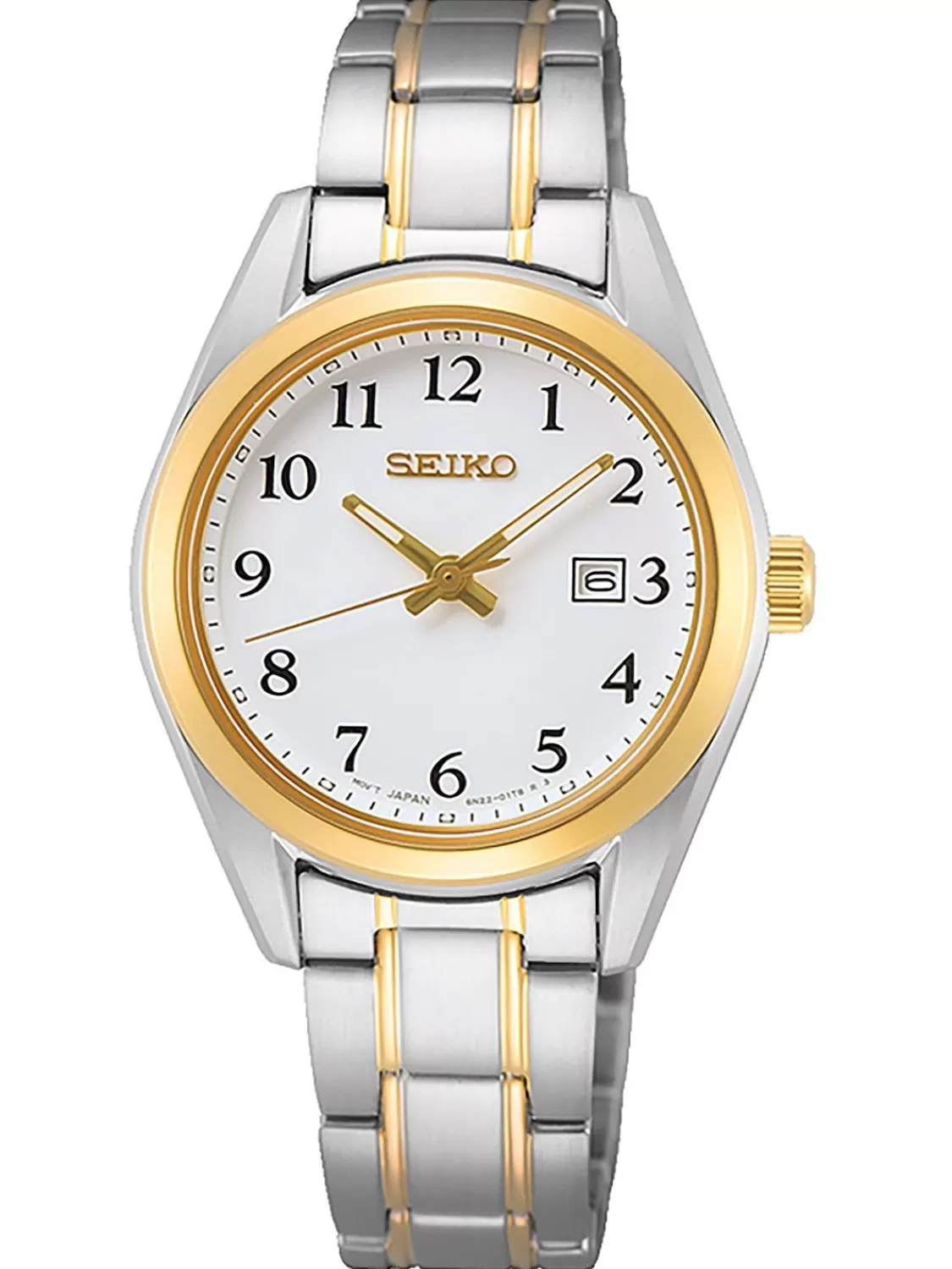 Seiko Damen-Armbanduhr Mit Saphirglas Bicolor | Damenuhren